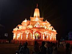 
      
      Karimganj celebrates Kali Puja with Ram Mandir-themed Pandal
      
      