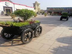 
      
      Businessmen protest against RCB amid road conversion 
      
      