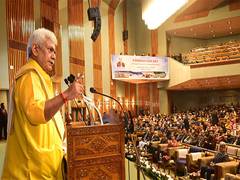 
      
      J-K LG addresses UT Foundation Day celebrations
      
      
