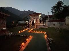 
      
      Kashmir's Sharda Yatra temple sparkles with Diwali celebrations
      
      