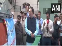 
      
      Gopal Rai flags off mobile anti-smog guns
      
      