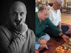 
      
      Watch: Anupam Kher performs Diwali puja with brother Raju Kher
      
      
