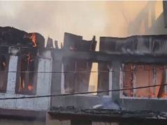 
      
      Fire engulfs mosque, residential houses in J-K's Anantnag
      
      