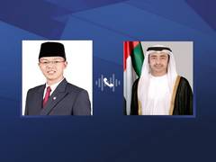 
      
      Abdullah bin Zayed congrtaulates new Indonesian FM 
      
      