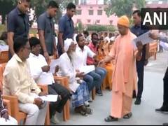 
      
      UP CM Yogi Adityanath holds 'Janta Darshan' in Gorakhpur
      
      