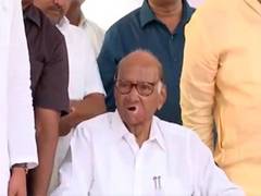 
      
      Sharad Pawar greets people on occasion of Diwali Padwa
      
      