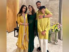 
      
      Kajol drops photos with Ajay Devgn, Nysa from Diwali celebration
      
      