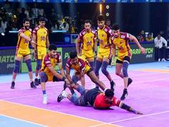 
      
      PKL: Telugu Titans win over Bengaluru Bulls 
      
      