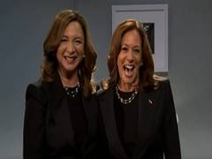 
      
      Kamala Harris makes surprise appearance at 'Saturday Night Live'
      
      