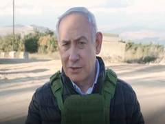 
      
      Israeli PM Benjamin Netanyahu visits Lebanese border
      
      