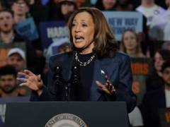 
      
      Harris vows end to Gaza war, protect reproductive rights
      
      