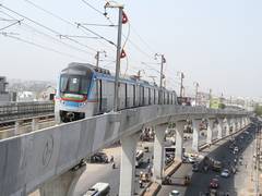 
      
      Telangana: Hyderabad metro resumes ops after technical snag
      
      