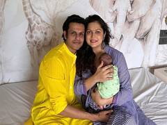 
      
      Drashti Dhami shares first pic with her newborn daughter
      
      