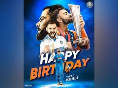 
      
      Cricket fraternity showers birthday wishes on Virat Kohli
      
      