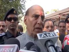 
      
      JMM is sinking boat, says Rajnath Singh in Jharkhand
      
      