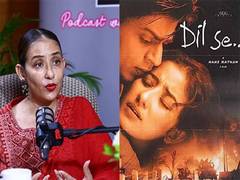 
      
      Manisha Koirala on shooting climax of Dil Se with SRK
      
      
