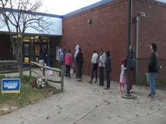 
      
      US Election 2024: Voters in Maryland queue up to cast their vote
      
      
