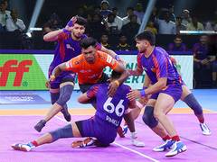
      
      All-round team effort helps U Mumba seal win over Dabang Delhi KC
      
      