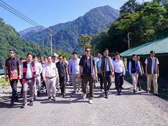 
      
      Arunachal Pradesh Deputy CM takes stock of development at the Par
      
      
