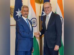 
      
      EAM Jaishankar meets Australian PM Anthony Albanese
      
      
