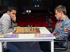 
      
      Arjun continues strong start, Vaishali earns first points 
      
      