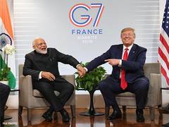 
      
      PM Modi congratulates Trump on 