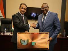 
      
      Kirti Vardhan Singh co-chairs India-Zambia Commission
      
      