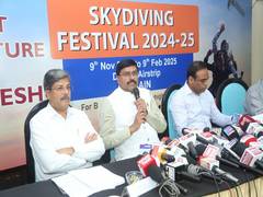 
      
      Skydiving fest to commence in Ujjain from Nov 9
      
      