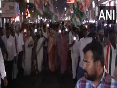 
      
      Andhra Pradesh: Congress hold protest against power hike
      
      