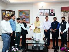 
      
      IAS association meets CM Dhami 
      
      