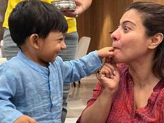
      
      Kajol plays with son of Ishita Dutta-Vatsal Sheth
      
      