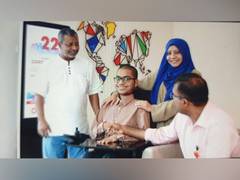 
      
      Spinal defect of 23-year-old Maldivian cured
      
      