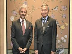 
      
      Jaishankar meets Singapore Foreign Minister
      
      
