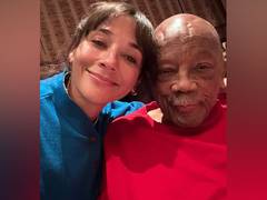 
      
      Rashida Jones reflects on father Quincy Jones' legacy 
      
      