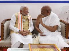 
      
      PM Modi meets Jain saint Jainacharya Ratnasundersurishwarji
      
      
