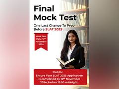
      
      Official SLAT 2025 Mock Test: Final Practice Opportunity 
      
      