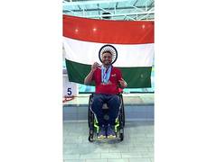
      
      Shams Aalam to Compete as First Swimmer with Paraplegia 
      
      