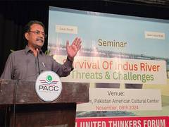 
      
      Sindh leaders vow to defend water rights against canal projects
      
      