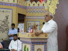 
      
      Gujarat CM graces Lakshminarayan Dev Dwishatabdi Mahotsav
      
      