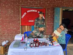
      
      Assam Rifles organises health camps in 2 districts in Manipur 
      
      
