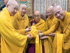 
      
      Vietnamese Buddhist Sangha meets Dalai Lama
      
      