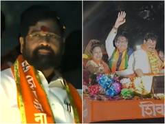 
      
      CM Eknath Shinde, Piyush Goyal hold roadshows
      
      