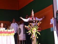 
      
      Congress means communalism, corruption and conflict: Sonowal
      
      