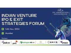 
      
      IVCA Announces Indian Venture IPO & Exit Strategies Forum
      
      