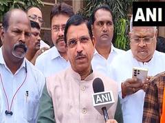 
      
      Union Minister Pralhad Joshi hit out at Kharge over his remarks 
      
      