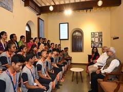 
      
      Gujarat CM Bhupendra Patel visits Prerna school in Vadnagar
      
      