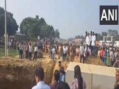
      
      UP: 4 women dead after large mound of soil collapses in Kasganj
      
      