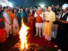 
      
      Uttarakhand folk festival Igas celebrated at CM Dhami's residence
      
      