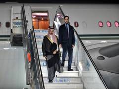 
      
      Saudi Foreign Minister Faisal bin Farhan Al Saud arrives in India
      
      