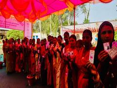 
      
      Jharkhand polls: Voter turnout of 29.31% recorded till 11 am
      
      
